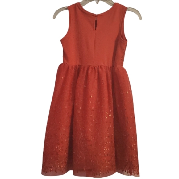 Cat & Jack Girl's Holiday Sequins Christmas Party Dress S 6/6X - Picture 4 of 6
